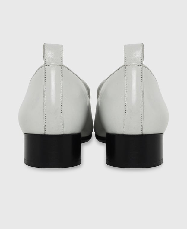 By Far Pumps Alfred burrata creased calf leather