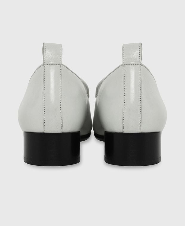 By Far Pumps Alfred burrata creased calf leather