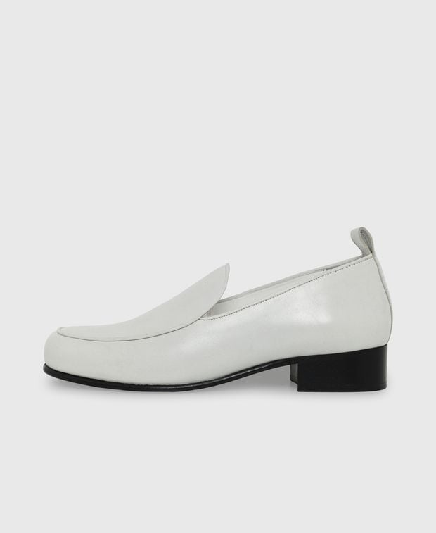 By Far Pumps Alfred burrata creased calf leather