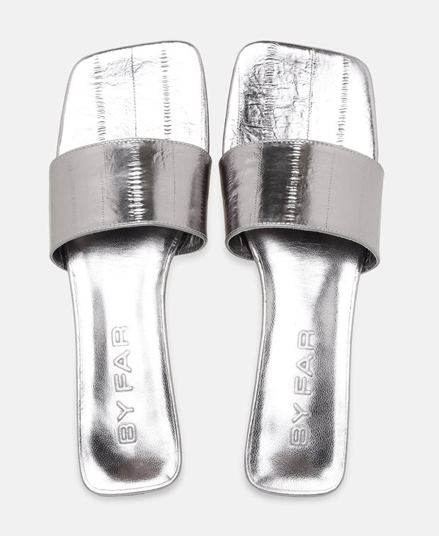 By Far Sandals Ceni Inox Eel
