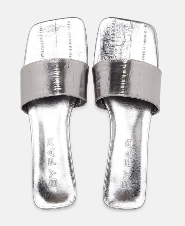 By Far Sandals Ceni Inox Eel