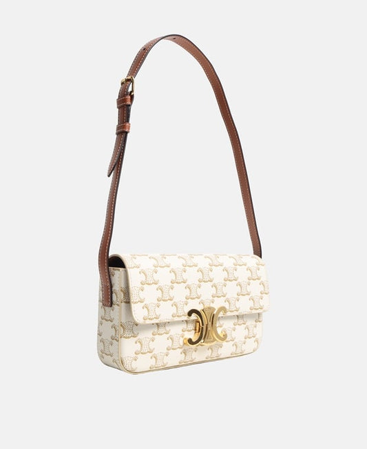 Celine Leather shoulder bag