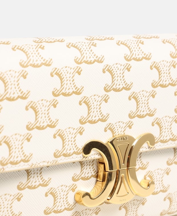 Celine Leather shoulder bag