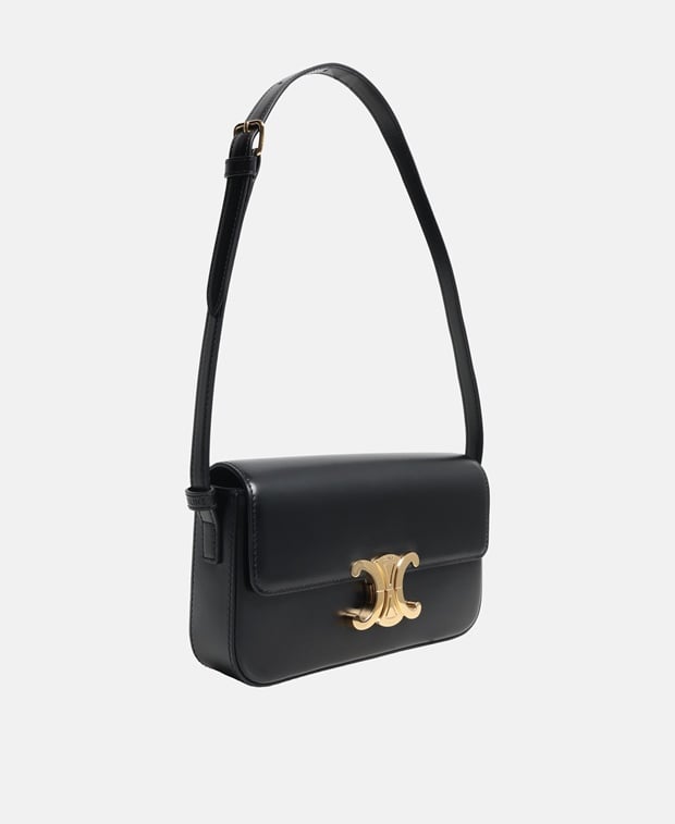 Celine Leather shoulder bag