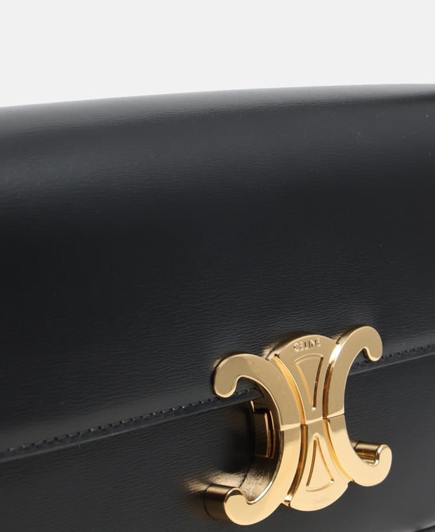 Celine Leather shoulder bag