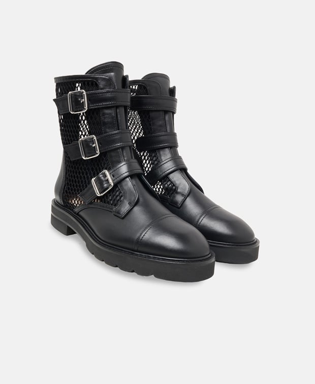 Stuart Weitzman Sydney Lift Ankle boots Black