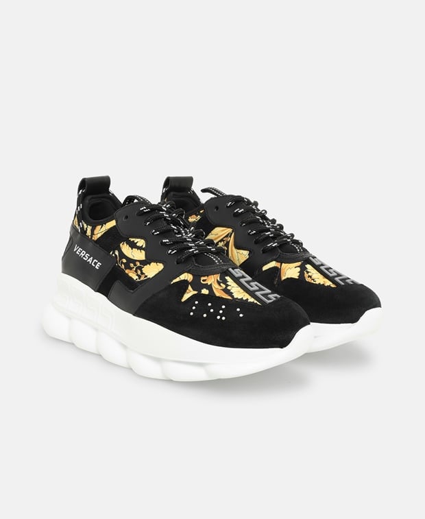 Versace Wedge sneakers Black