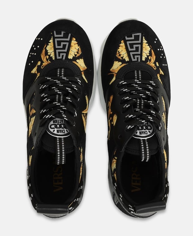 Versace Wedge sneakers Black