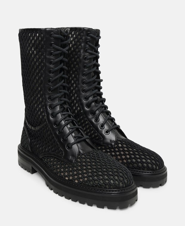 Jimmy Choo Cora Lace-up ankle boot Black