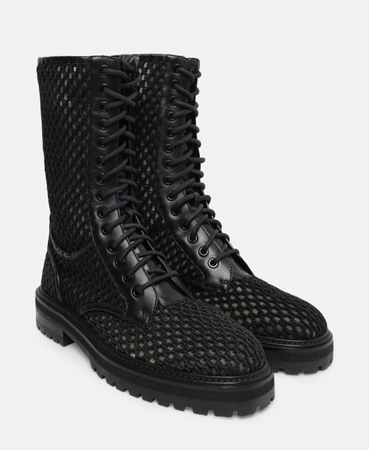 Jimmy Choo Cora Lace-up ankle boot Black