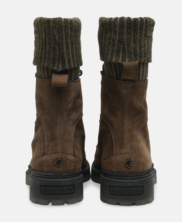 Jimmy Choo Devin Lace-up ankle boot Ochre