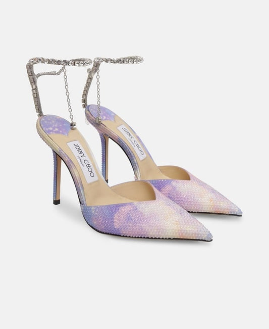 Jimmy Choo Ankle strap pump Saeda 100