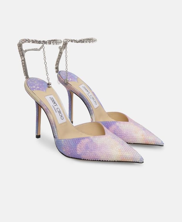 Jimmy Choo Ankle strap pump Saeda 100