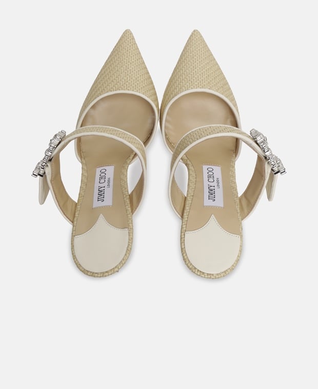 Jimmy Choo Dyana 85 Pumps White