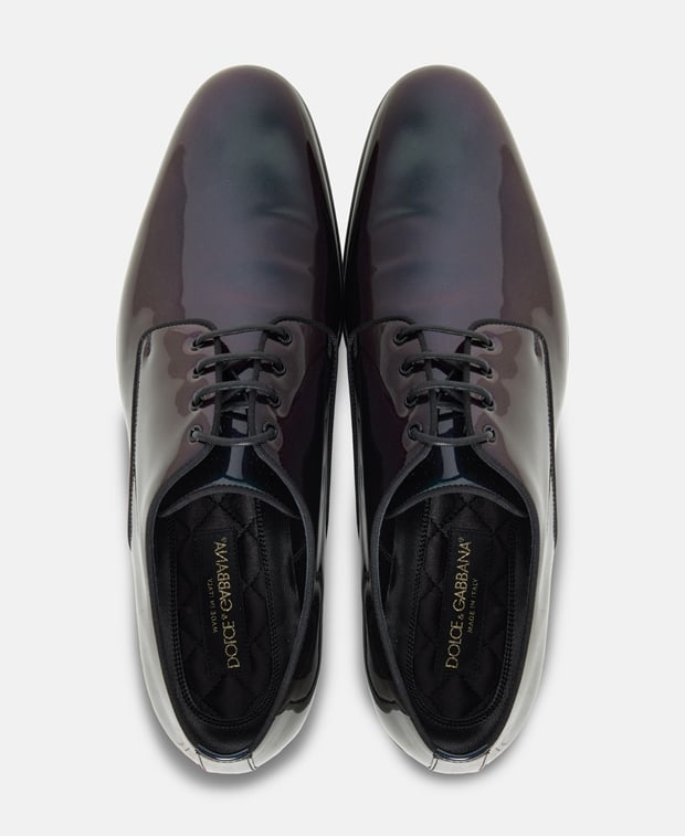 Dolce & Gabbana Raffaello Derbys Aubergine