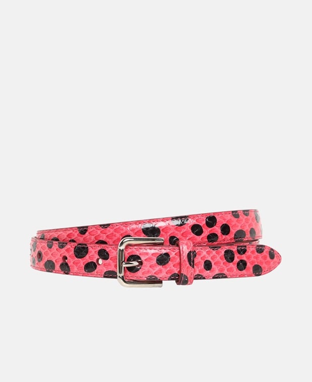 Dolce & Gabbana Leather belt Red