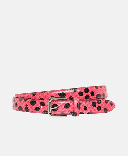 Dolce & Gabbana Leather belt Red