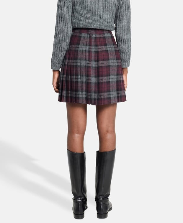 Dolce & Gabbana Miniskirt Burgundy