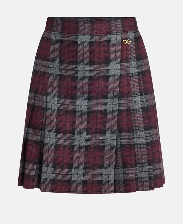Dolce & Gabbana Miniskirt Burgundy
