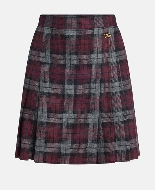 Dolce & Gabbana Miniskirt Burgundy