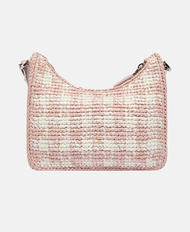 Prada Raffia bag Pink