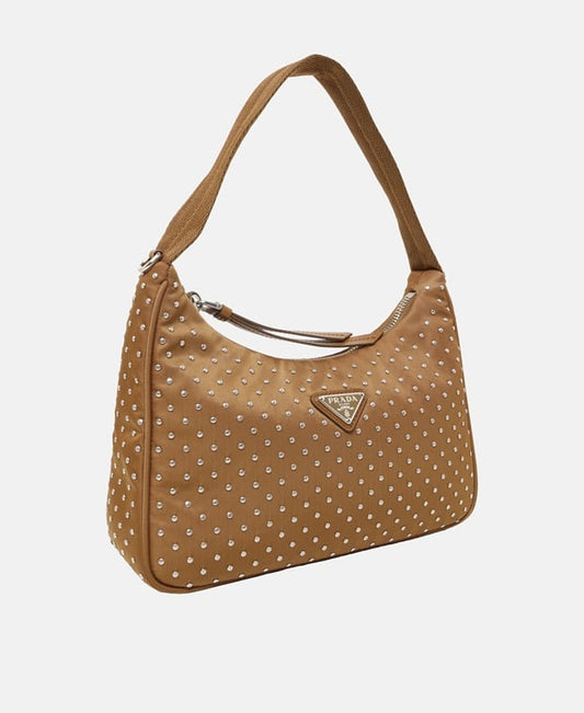 Prada Re-Edition Shoulder bag Tan