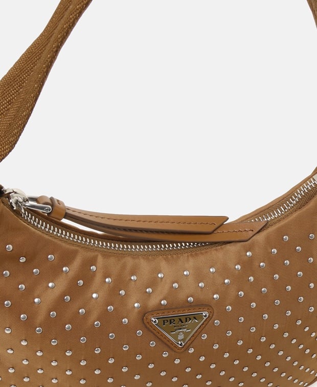 Prada Re-Edition Shoulder bag Tan