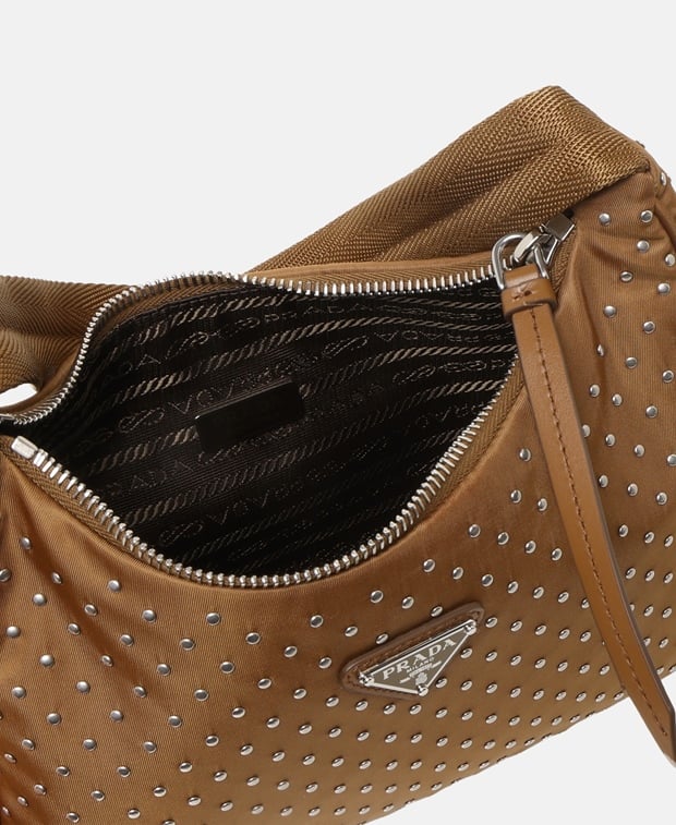 Prada Re-Edition Shoulder bag Tan