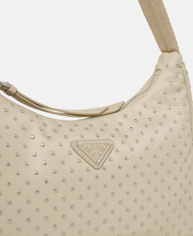 Prada Re-Edition Shoulder bag Beige