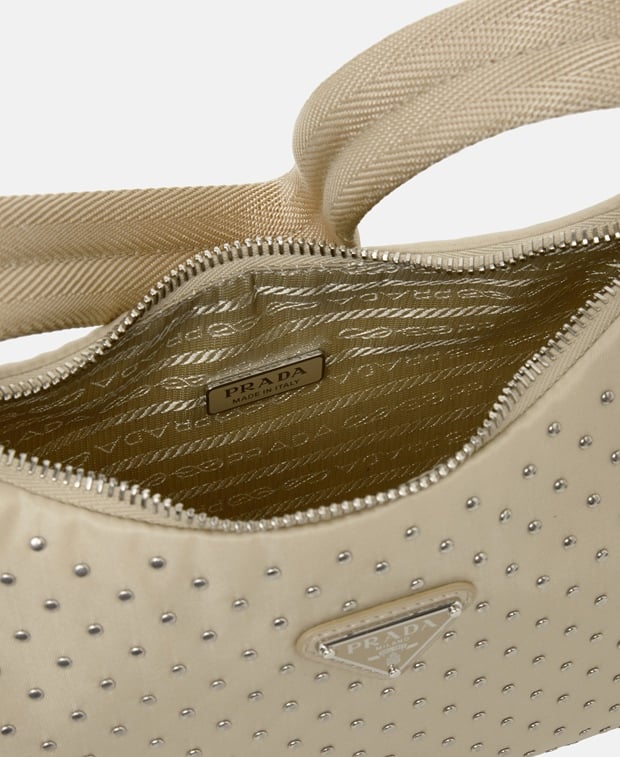 Prada Re-Edition Shoulder bag Beige