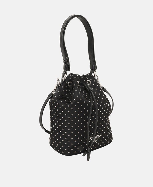 Prada Brandy Bucket bag Black
