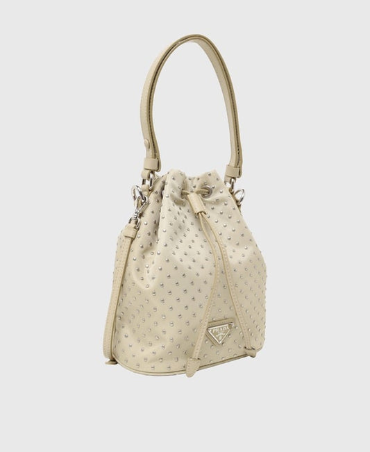 Prada Brandy Bucket bag Beige