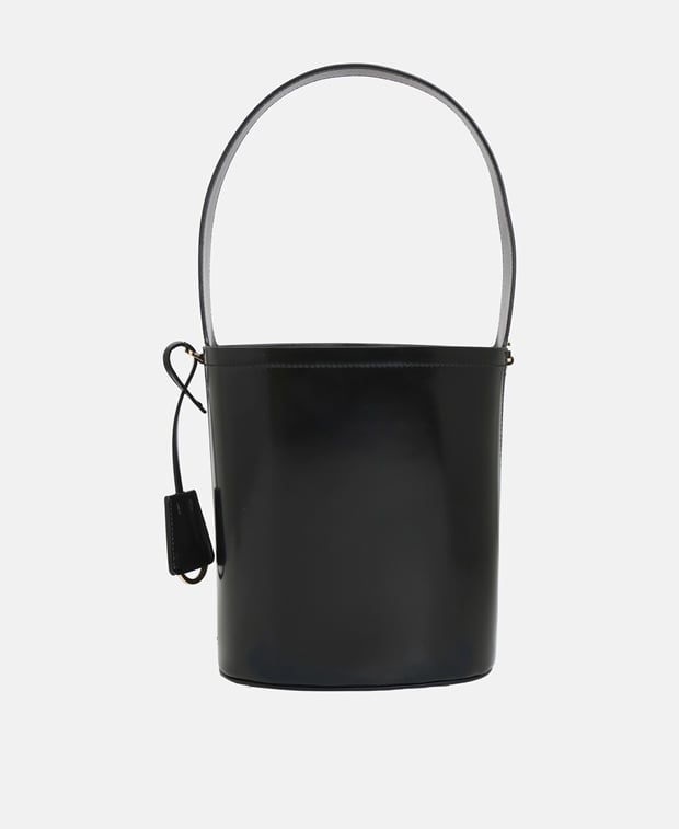 Prada Leather bucketbag Black
