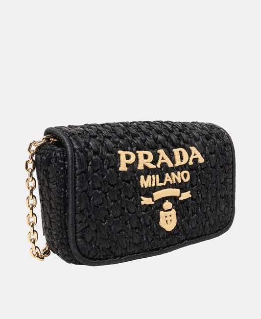 Prada Pattina Cross-body bag Black