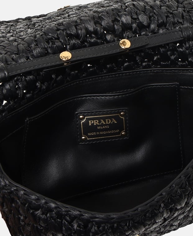 Prada Pattina Cross-body bag Black