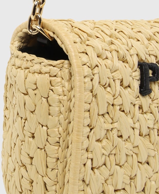 Prada Pattina Cross-body bag Sand