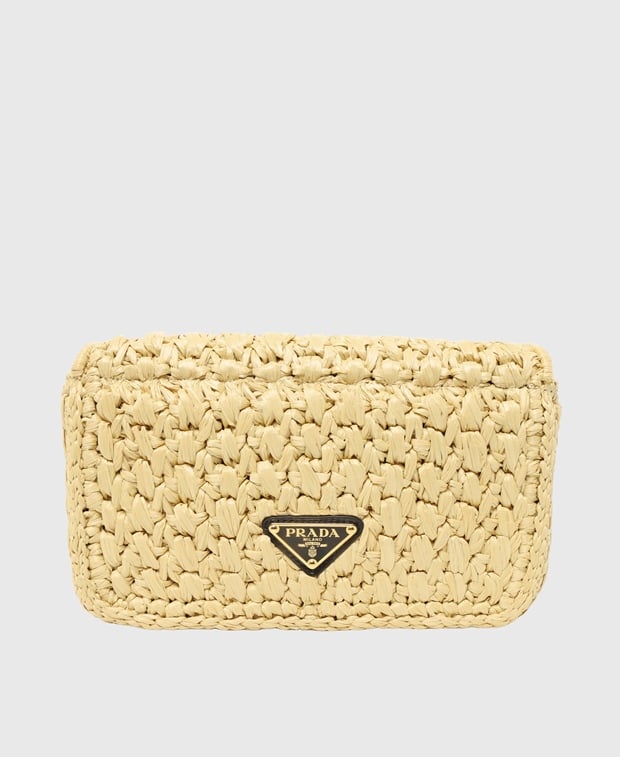 Prada Pattina Cross-body bag Sand