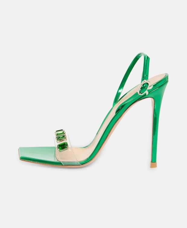 Gianvito Rossi Heeled sandals Ribbon Candy