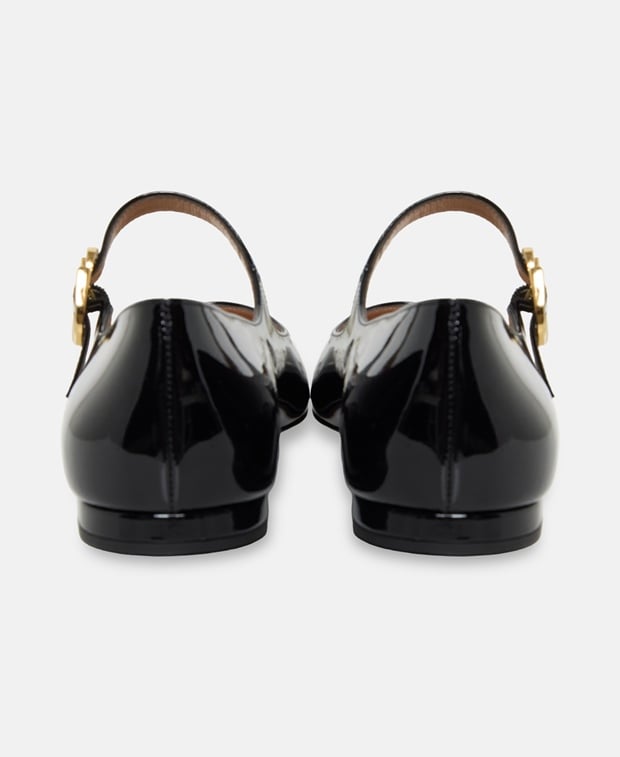 Gianvito Rossi Mary Ribbin 05 Ballet flats Black