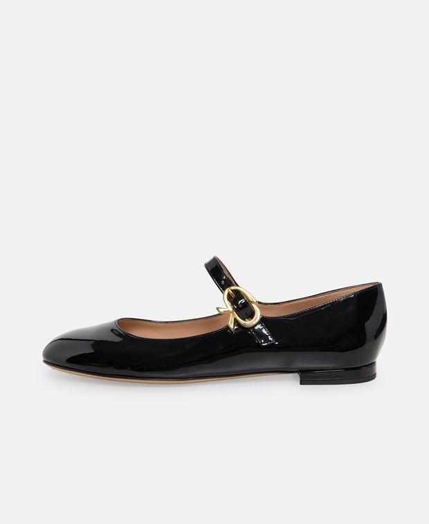 Gianvito Rossi Ballet flats Mary Ribbin 05