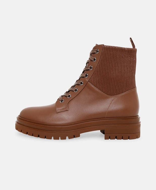 Gianvito Rossi Martis 20 Lace-up ankle boot Brown