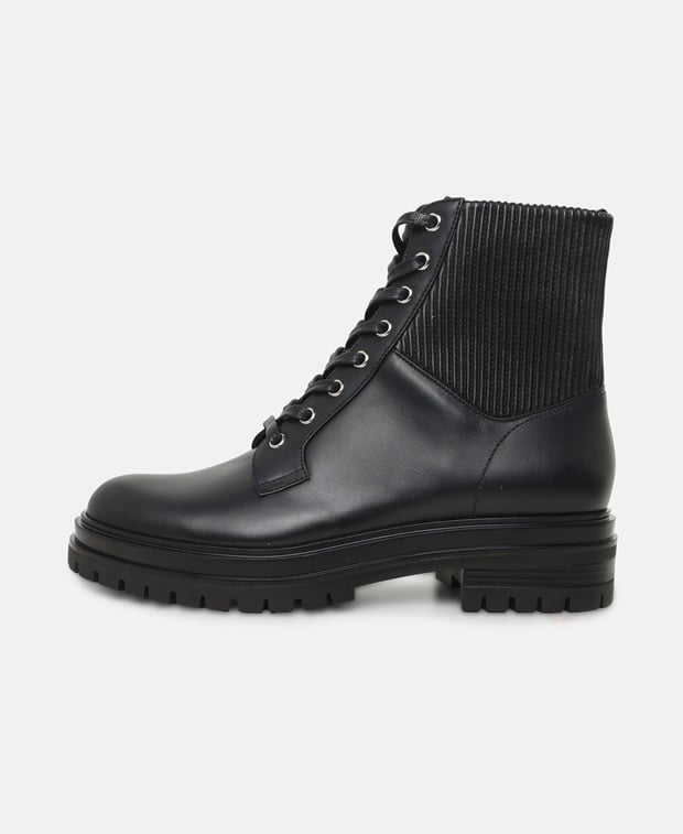 Gianvito Rossi Martis 20 Lace-up ankle boot Black