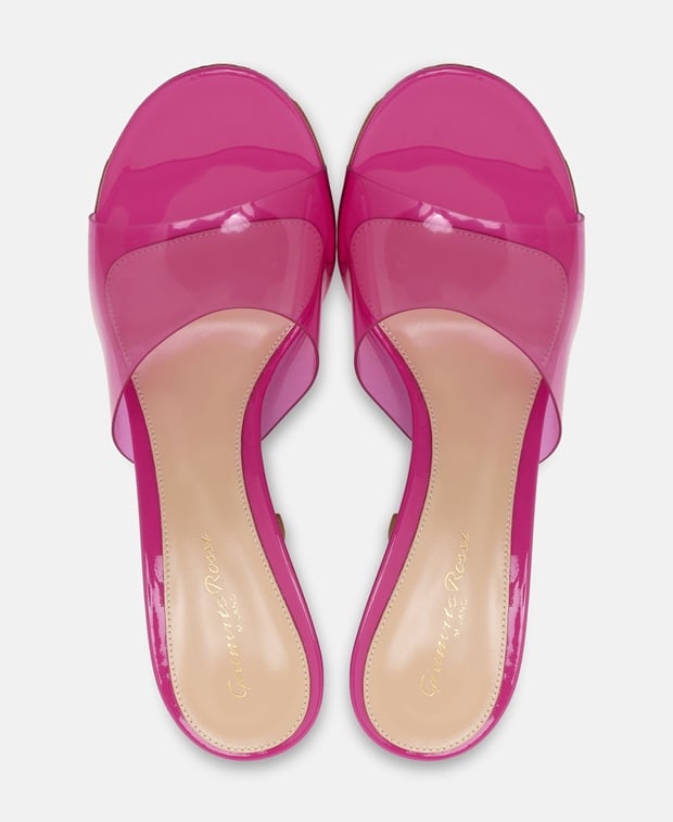 Gianvito Rossi Mules Glass bloom
