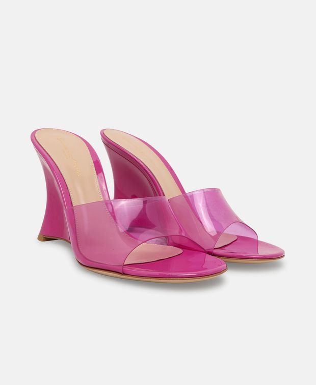 Gianvito Rossi Mules Glass bloom