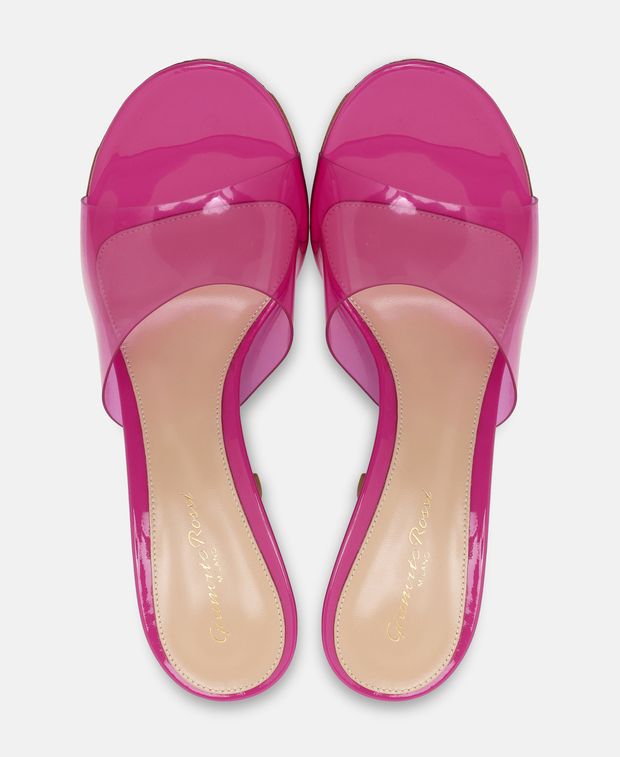 Gianvito Rossi Mules Glass bloom
