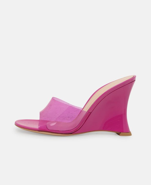 Gianvito Rossi Mules Glass bloom