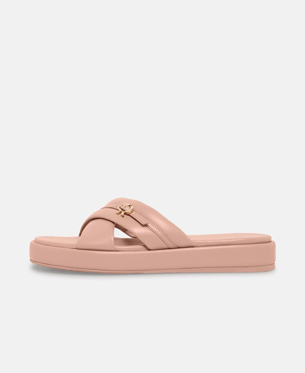 Gianvito Rossi Alima Slides Peach