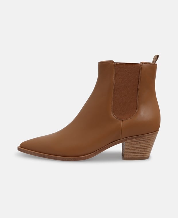 Gianvito Rossi Romney 45 Chelsea boots Beige