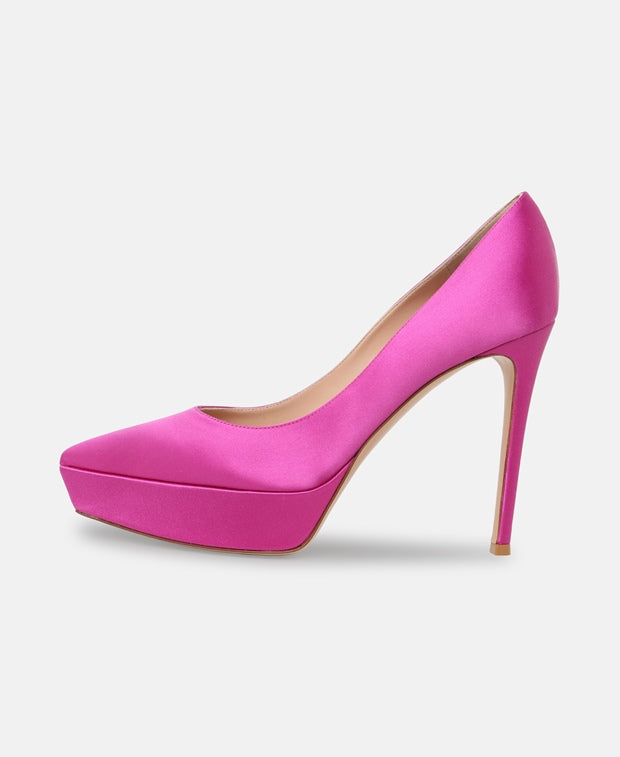Gianvito Rossi Raso bloom Pumps Rose