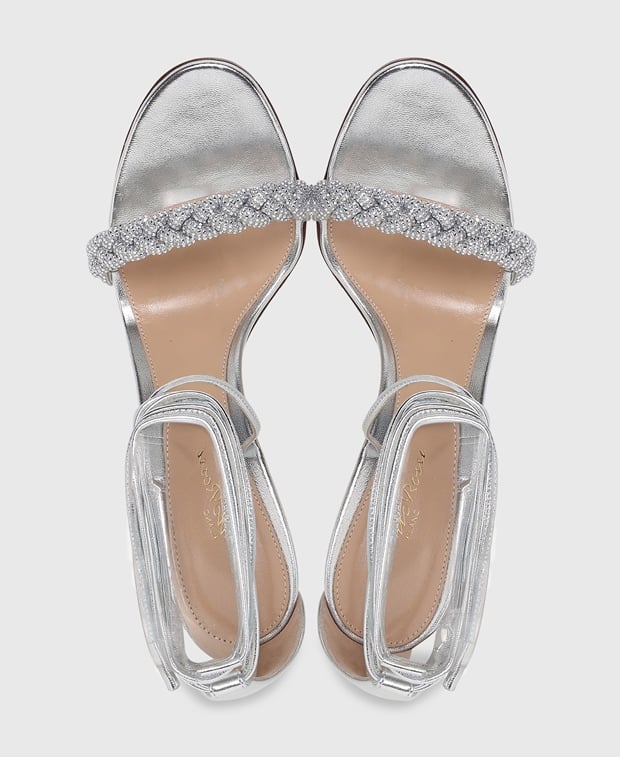 Gianvito Rossi Heeled sandals Crystal leomi